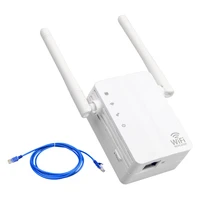 wireless wifi repeater with bonus 1m cable signal amplifier 802 11nbg 2 antennas range extender 300mbps wifi signal booster