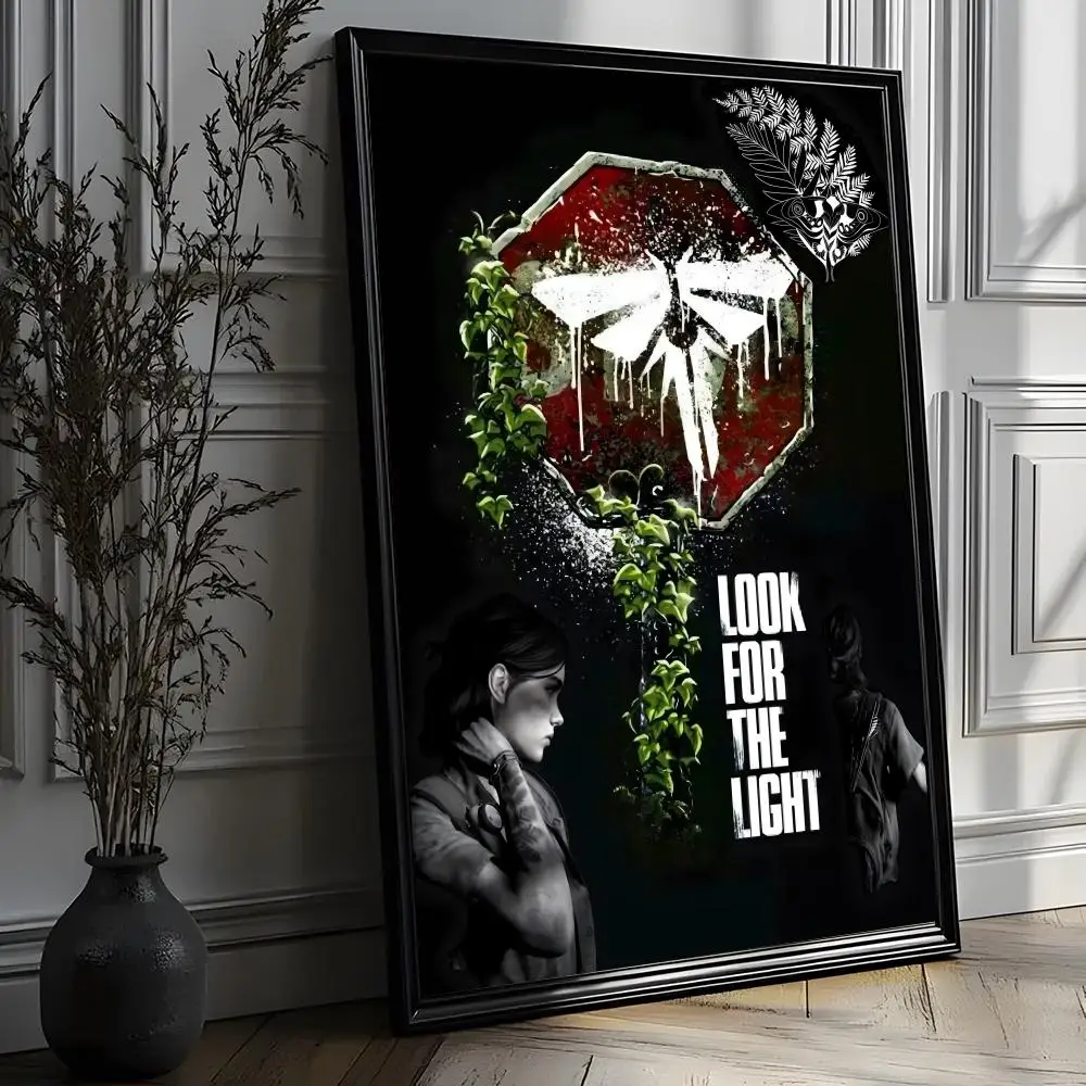 Горячая новинка: Постер The Last of Us Part II HD, художественный, самоклеящийся, для декора стен, водонепроницаемый, для дома, гостиной, бара, эстетическое украшение (art.: 3920db4046057) - 3920db4046057