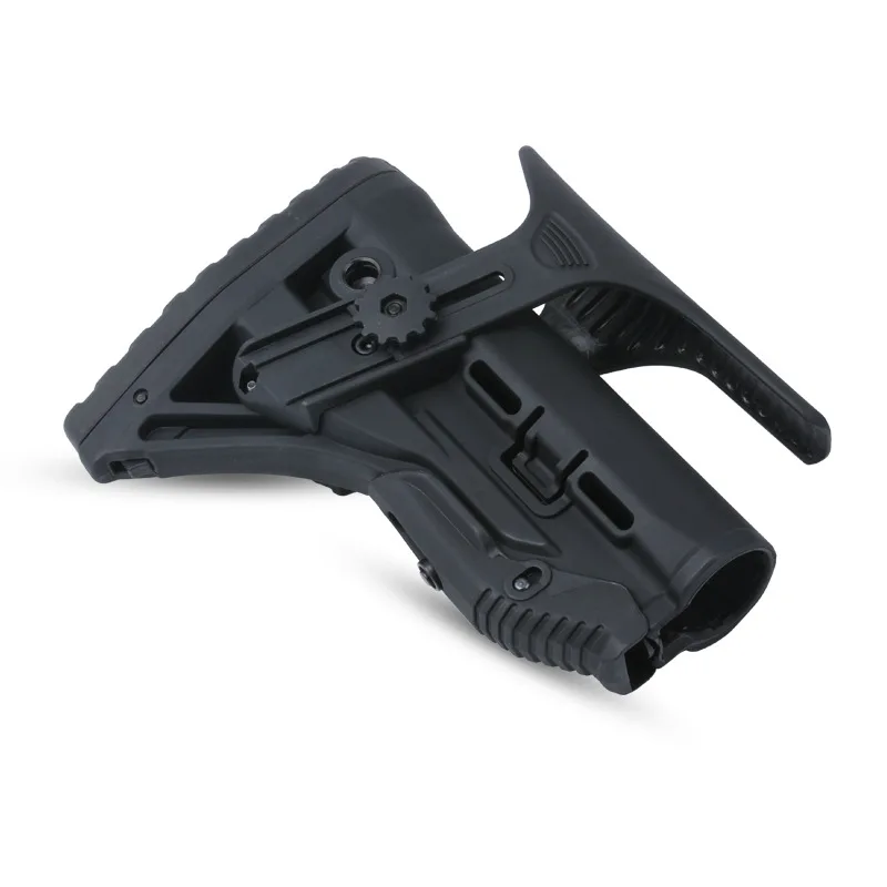 

Hunting Mil-Spec Stock Nylon Pistol M4 AR 15 M16 Buttstock Nerf Air Soft Gel Blaster Tactical Butt Parts Toy Accessory