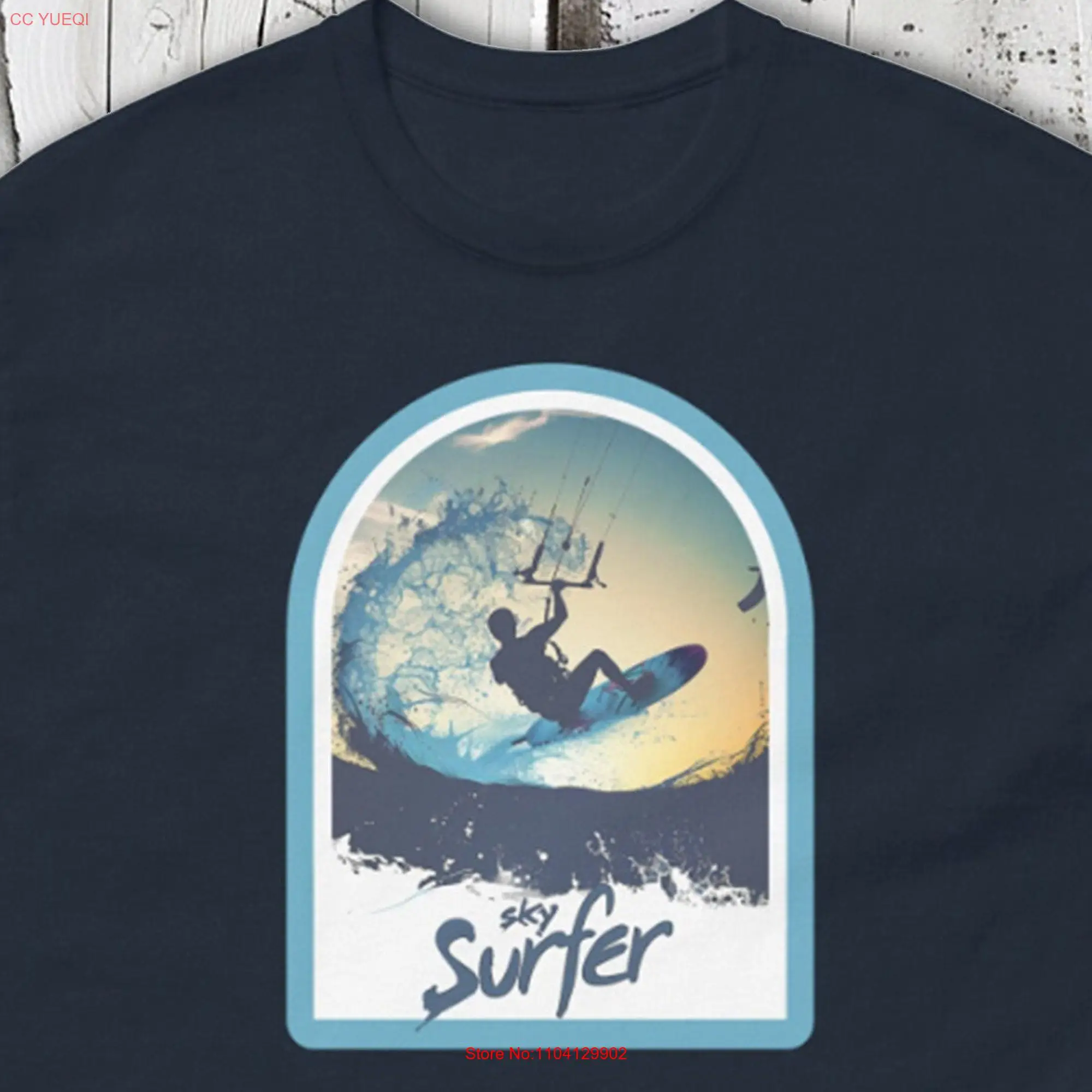 Футболка с длинным или коротким рукавом для серфинга водных видов спорта