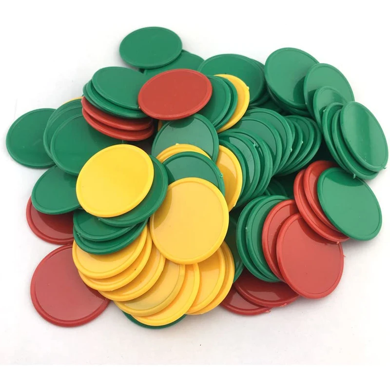 

40Pcs Round Chips Counting Math Games Learning Educational Toys For Children Juegos Didacticos Para Niños настольные игры