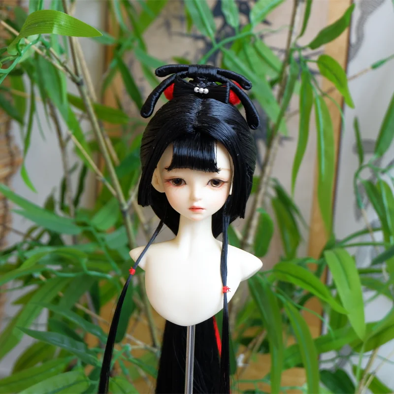 1/6 1/4 1/3 BJD искусственные волосы винтажные длинные волшебный парик для YOSD MSD SD13