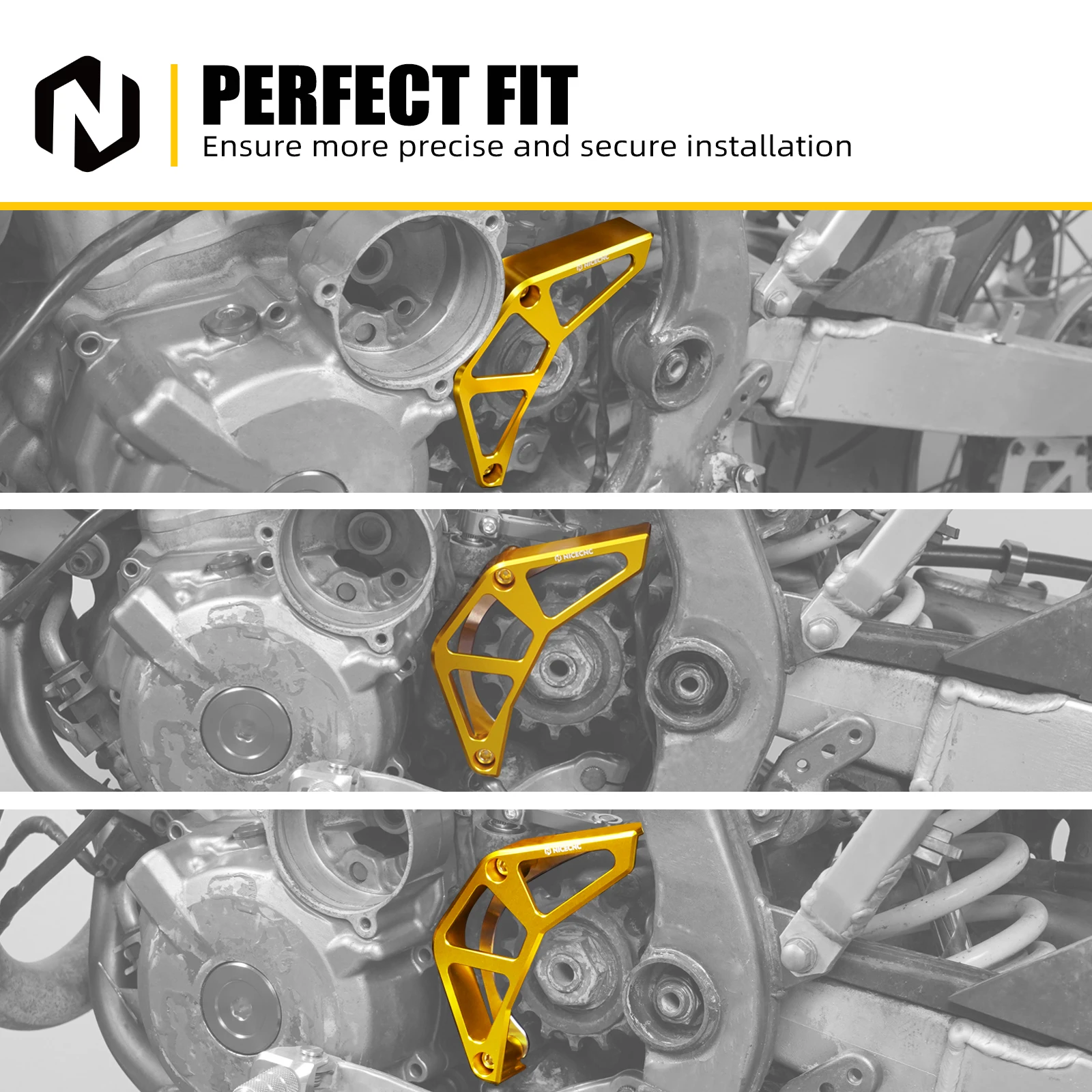 Для Мотоцикла Suzuki DRZ400S DRZ400SM 2000-2024 передняя Звездочка защитная цепь задняя крышка