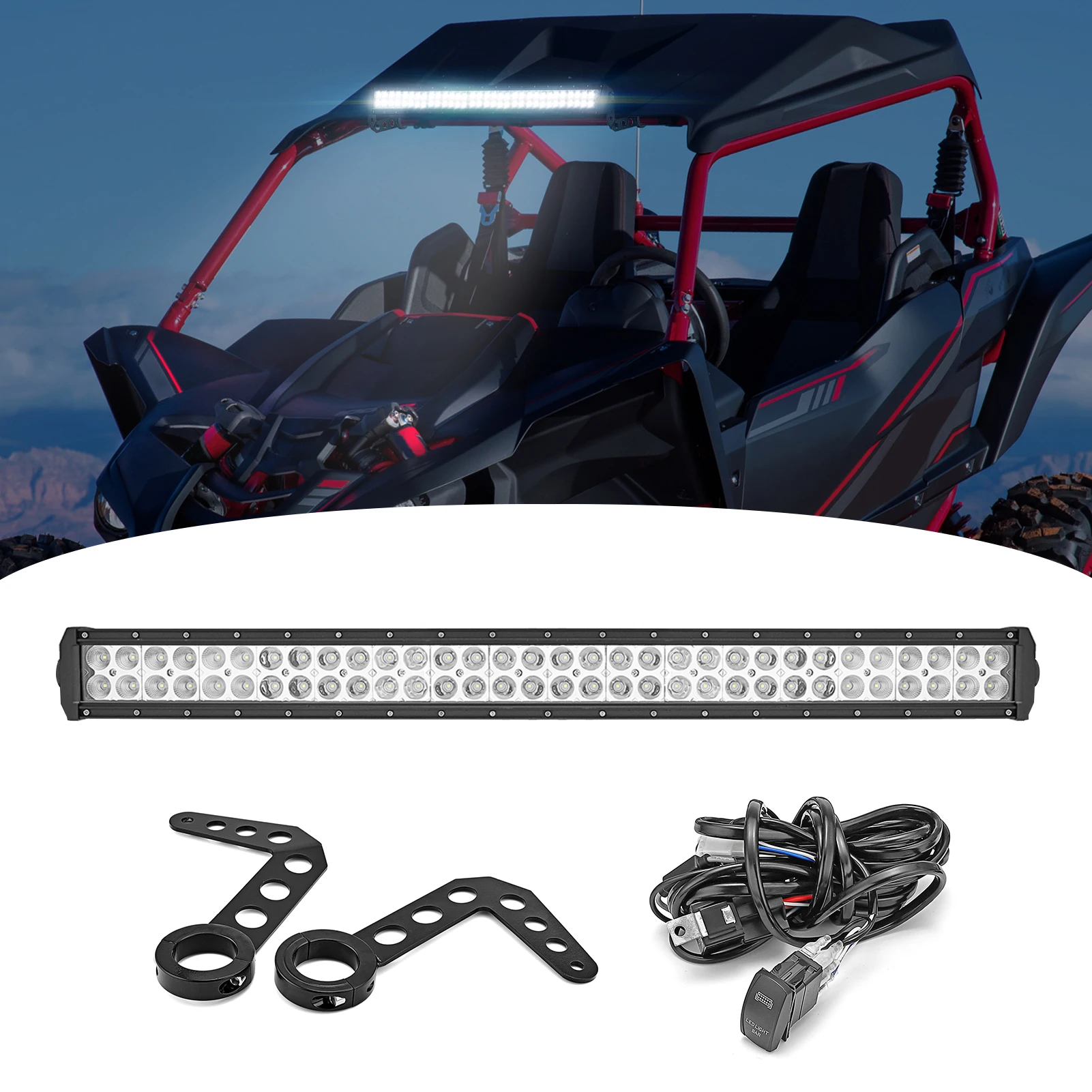 Рисунок 4 - Зажимные кронштейны для световых