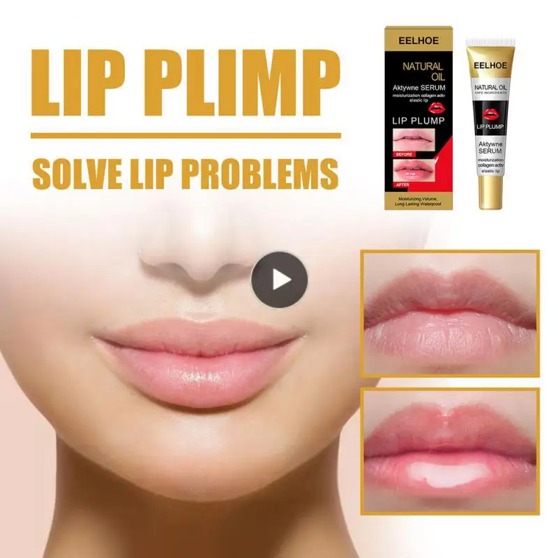 

Sexy Plump Lip Plumper Long Lasting Moisturizing Lip Gloss Lips Repairing Reduce Fine Lines Lip Balm Makeup Lipstick TSLM1