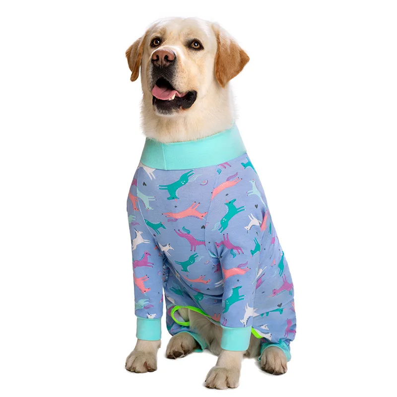 

Large Dog Clothing Pajamas Jumpsuit Big Dog Clothes Outfit French Bulldog Corgi Samoyed Husky Labrador Golden Retriever Costume