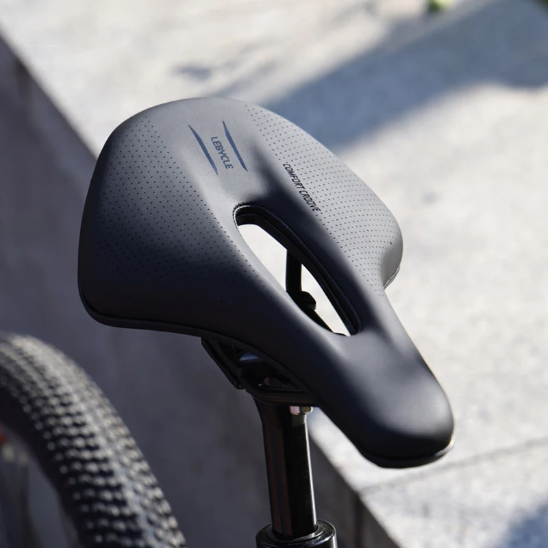 Седло Велосипедное ажурное дышащее мягкая подкладка для шоссейного велосипеда