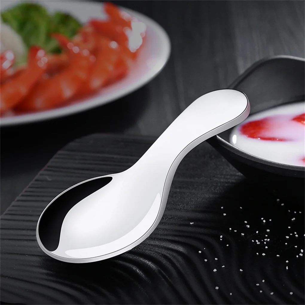 

Kitchen Stainless Steel Teaspoons Short Handle Sugar Salt Spice Spoon Condiment Tea Coffee Scoop Small Spoon Cafetera Cocina