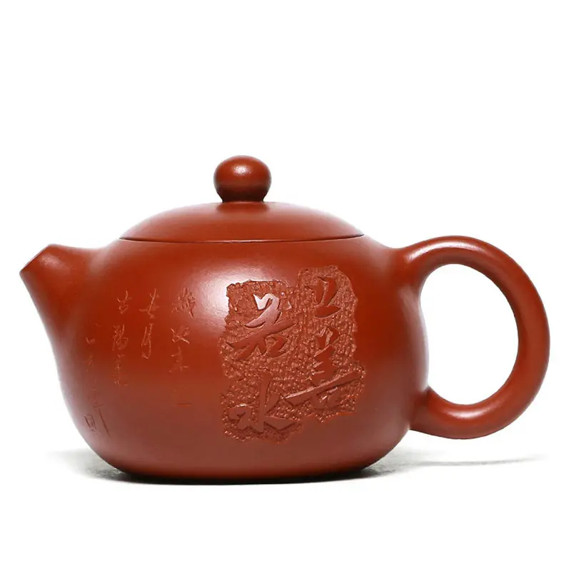 

180ml Yixing Raw Ore Purple Clay Teapots Famous Handmade Dahongpao Xishi Tea Pot Beauty Kettle Chinese Zisha Tea Set Gifts