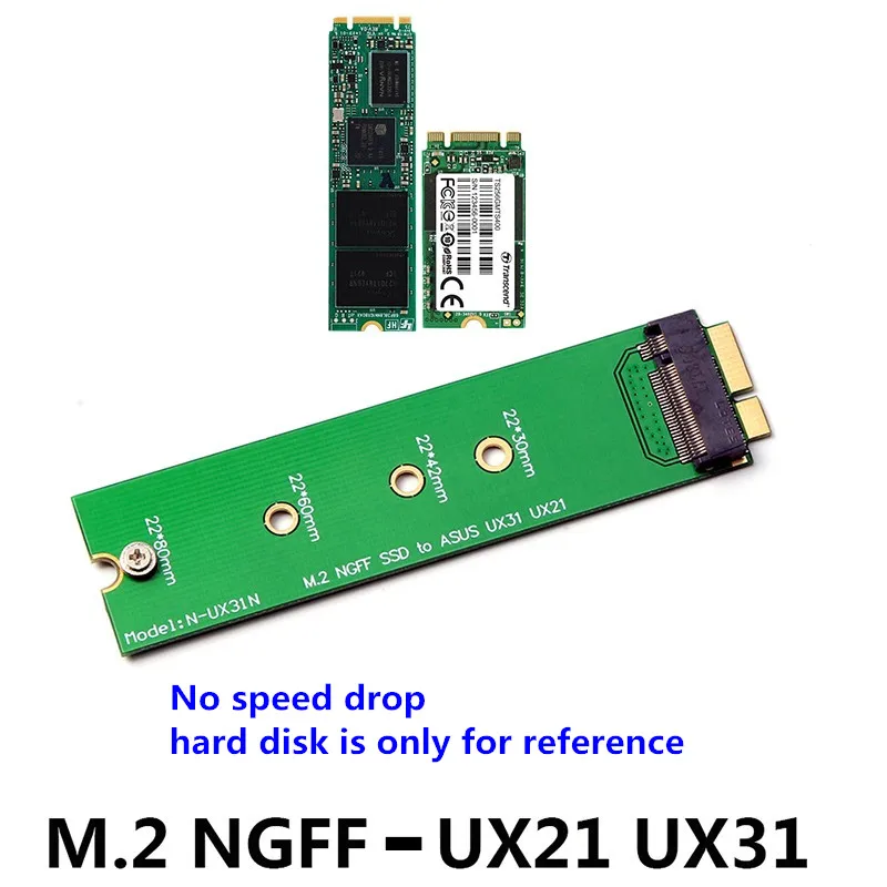 Адаптер UX21 UX31 на NGFF M.2, адаптер, адаптер, разъем для ASUS EP121, UX21, UX3, SSD 2,5 дюйма, 3,5 дюйма