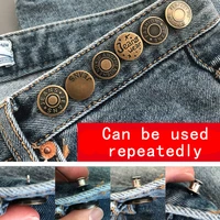 buttons for jeans metal 5pcslot 17mm wide sewing accessories handmade diy crafts clothing garments decorative retro button