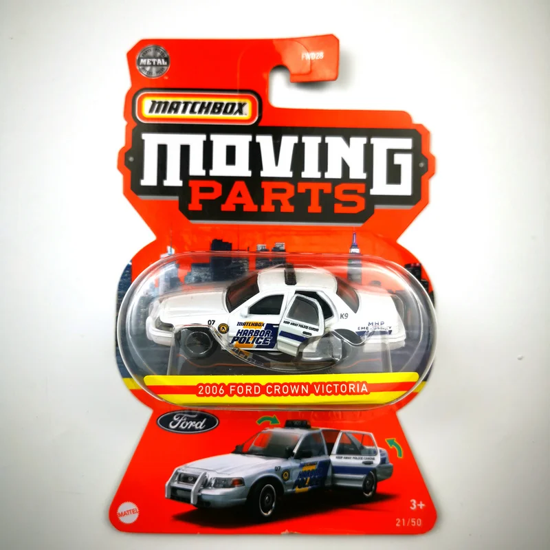 

2022 подвижные детали спичечной коробки 2006 FORD CROWN VICTORIA 1/64 Коллекционная модель из литья под давлением FWD28