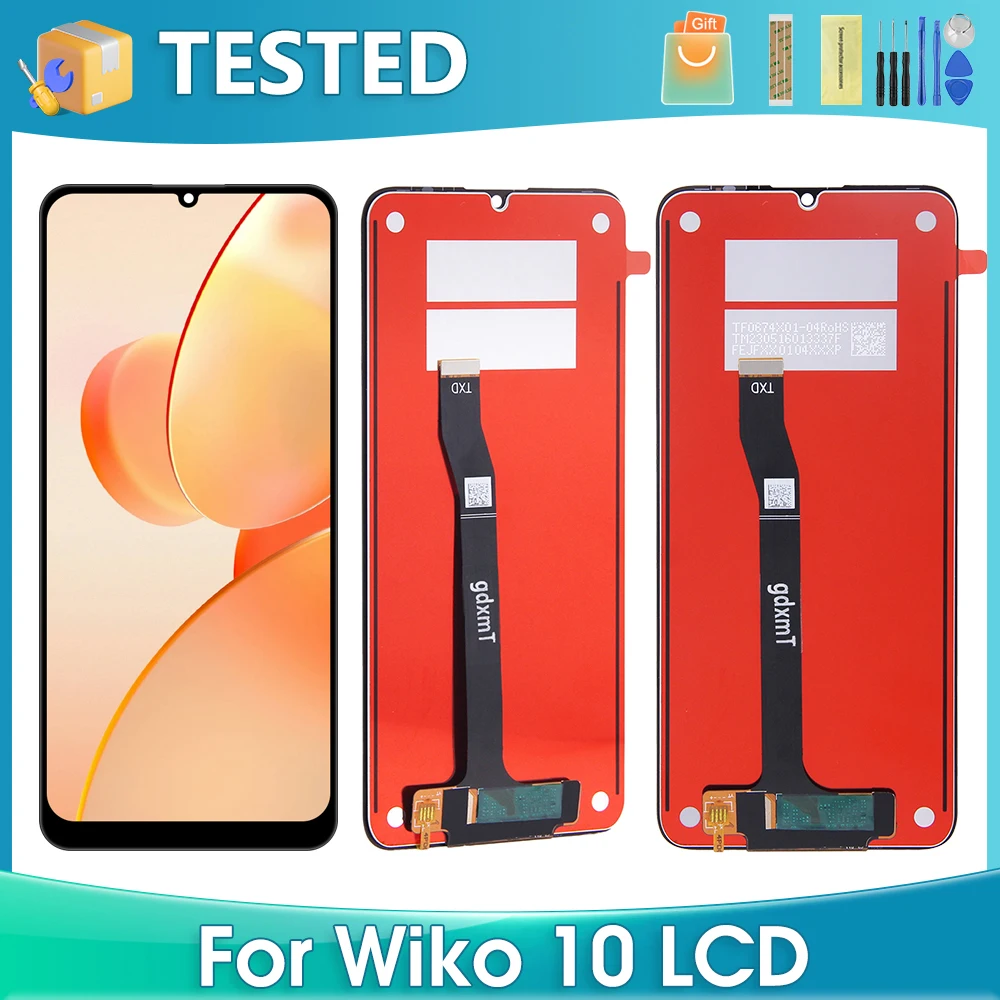 6 75 ''для Wiko 10 для Wiko10 VHEM-E04 VHEM-E03 ЖК-дисплей кодирующий преобразователь