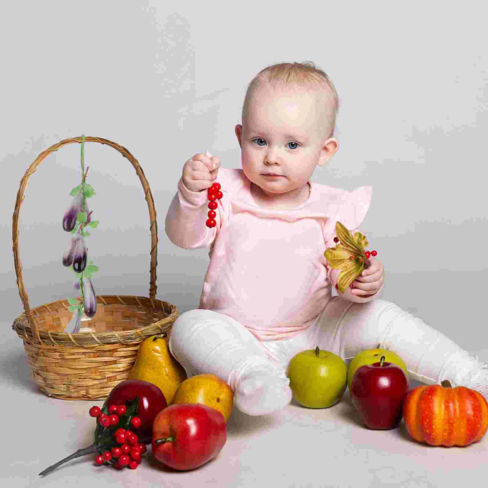 

2 Artificial Vegetable Hanging Decoration Bell Pepper Realistic Veggies Wall Hanging For Home Kitchen Restaurant Photography