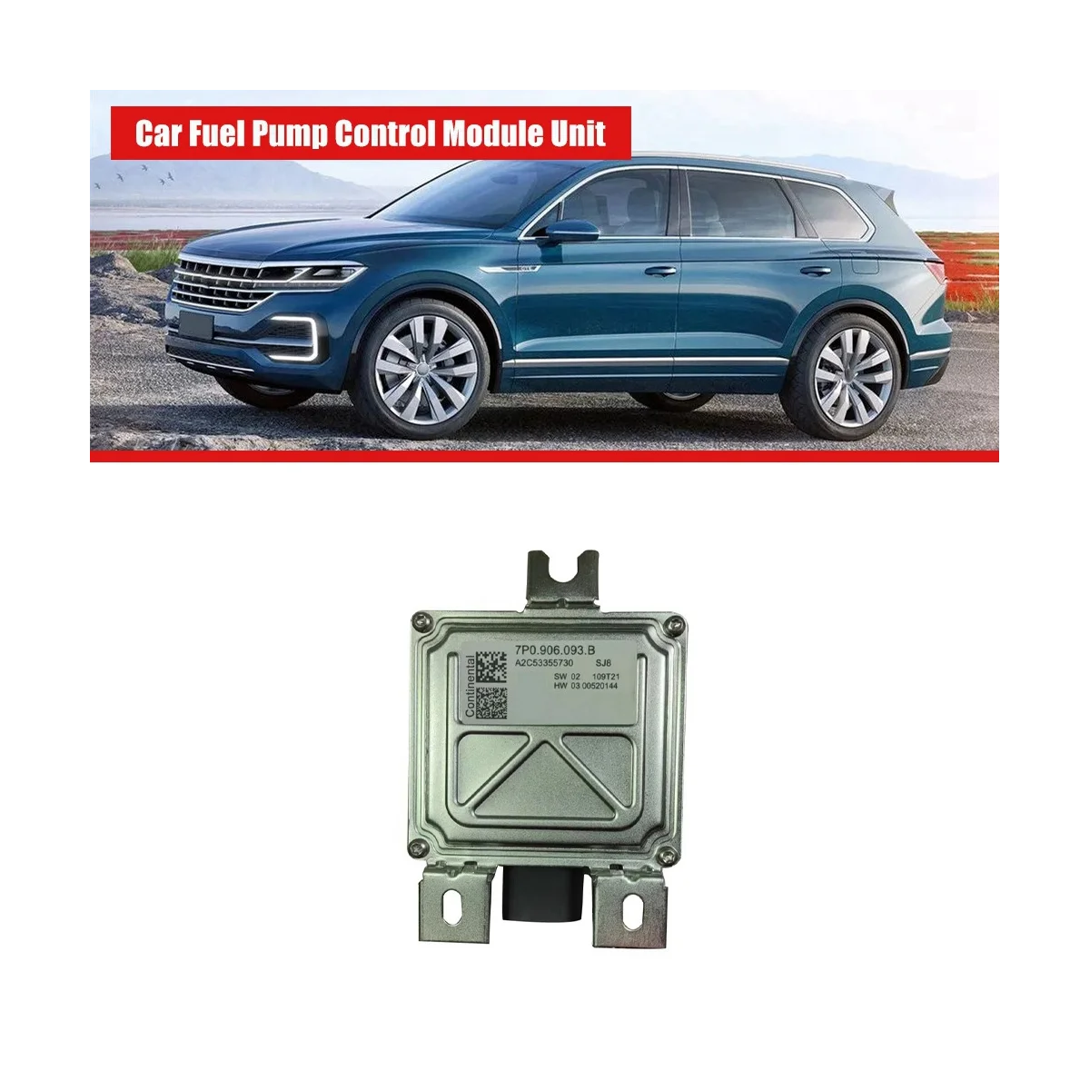 Блок управления автомобильным топливным насосом 7P0906093B для Volkswagen Touareg 3 Porsche 911 Turbo