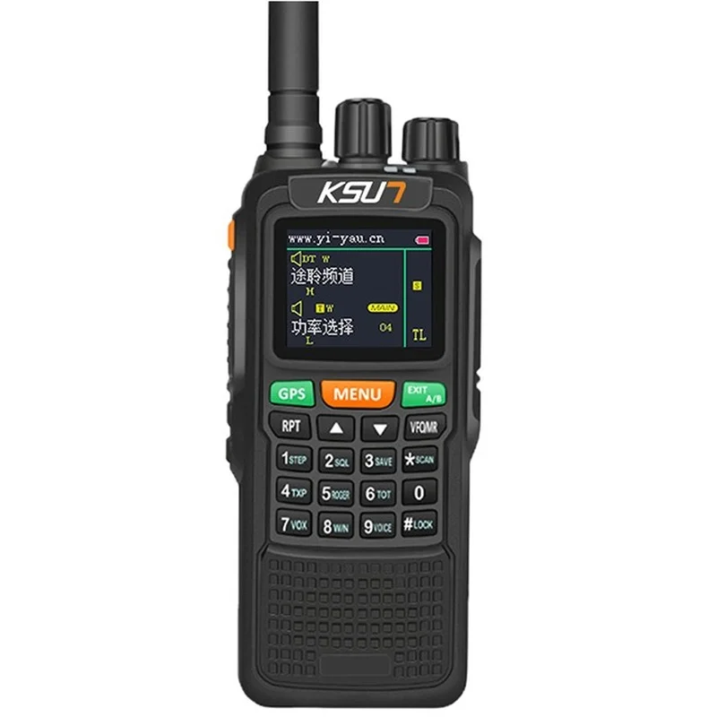 

GPS Positioning 10W 6000 mAh Walkie Talkie Civilian 50 KM Outdoor National High-Power Intercom Handheld Walkie-Talkie
