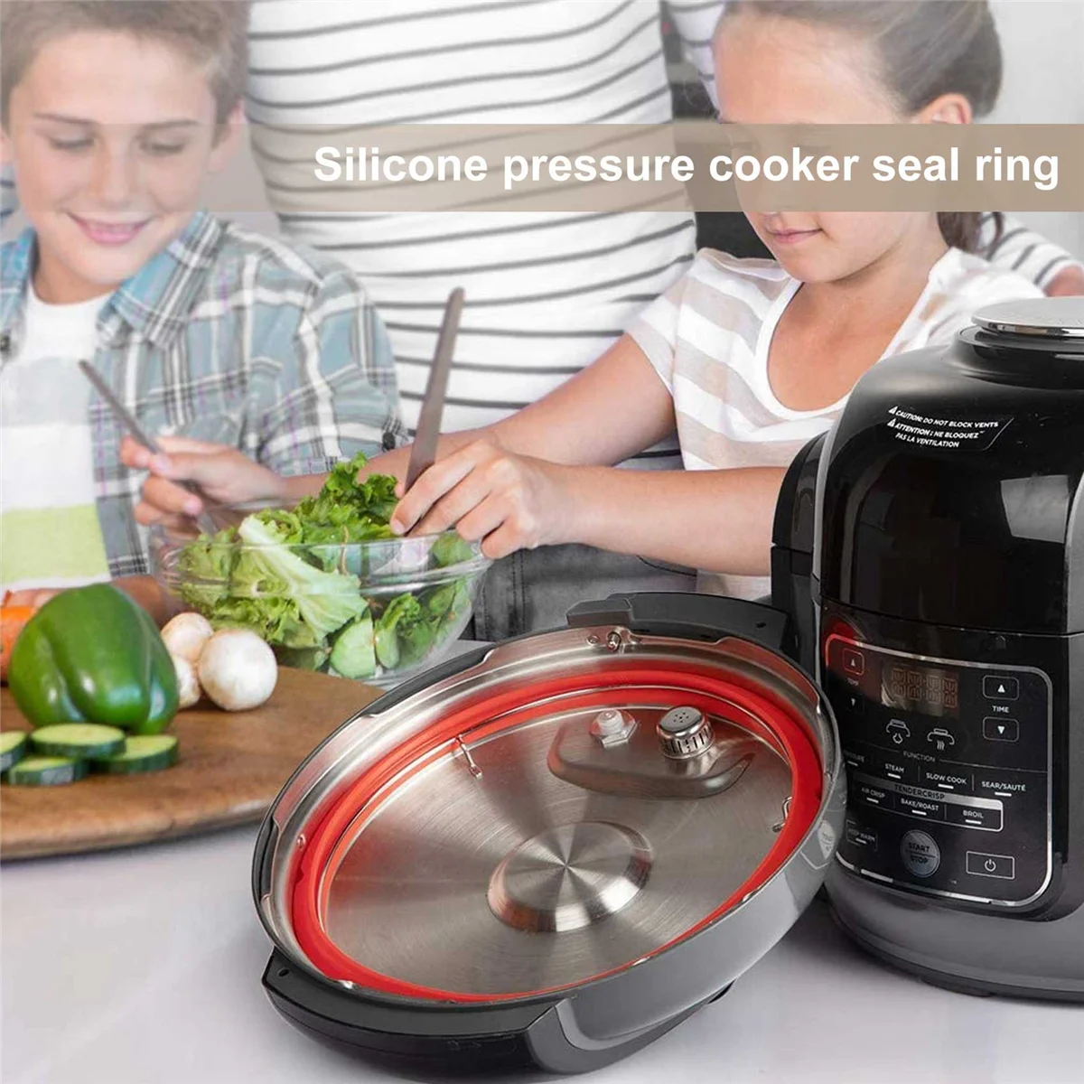 3 упаковки уплотнительных колец для Ninja Foodi 8-литровые силиконовые прокладки