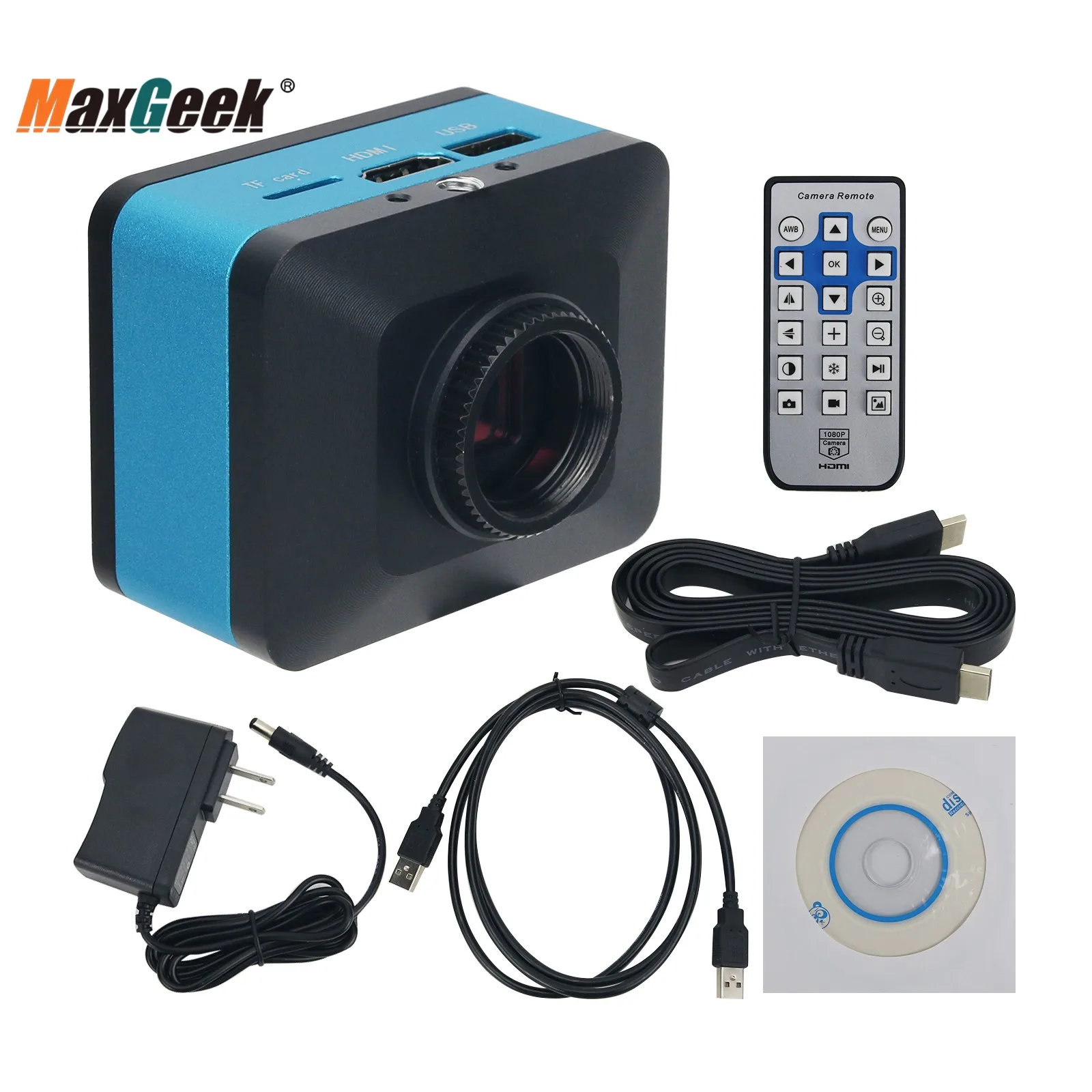 

Maxgeek 4K UHD 12MP промышленная камера для микроскопа видеокамера C Mount 3840x2160 60FPS для ремонта телефонов