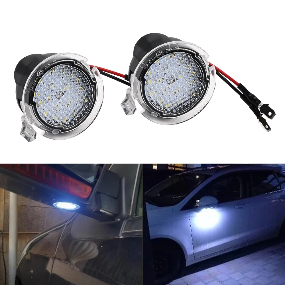 2 шт. автомобильные лампы бокового вида супер яркие 18-светодиодные 6000K