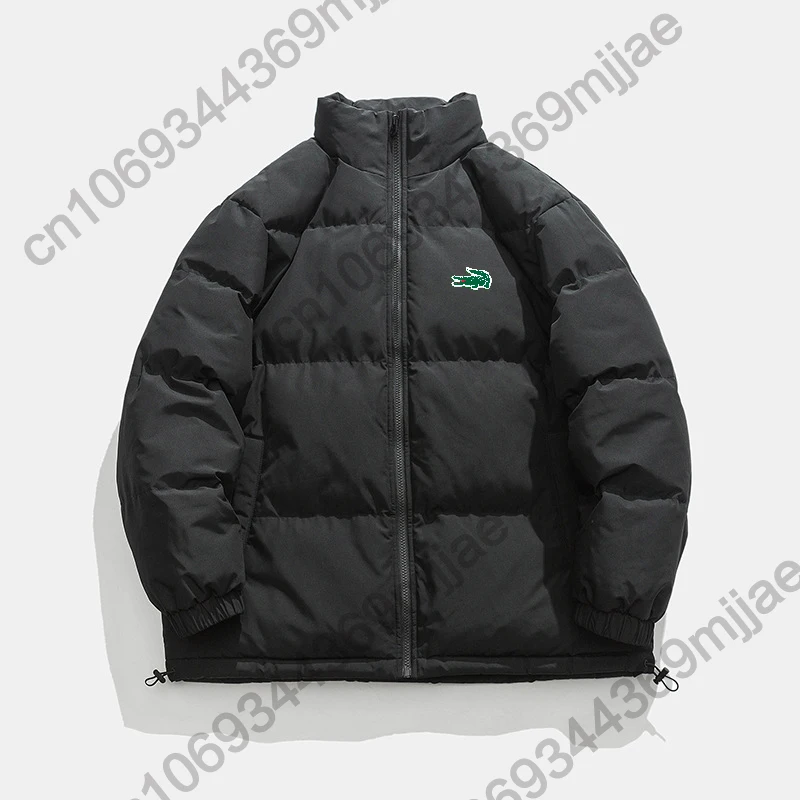2022 winter Y2K basic men's and women's down jacket large printed cotton jacket warm polyester taffeta thickened jacket