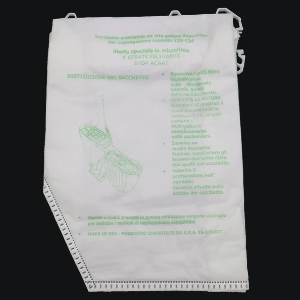 Фото Комплект аксессуаров для Vorwerk Kobold VK135 VK136, мешки для пыли для пылесоса Vorwerk + гигиенические микрофильтры + Profumin №2