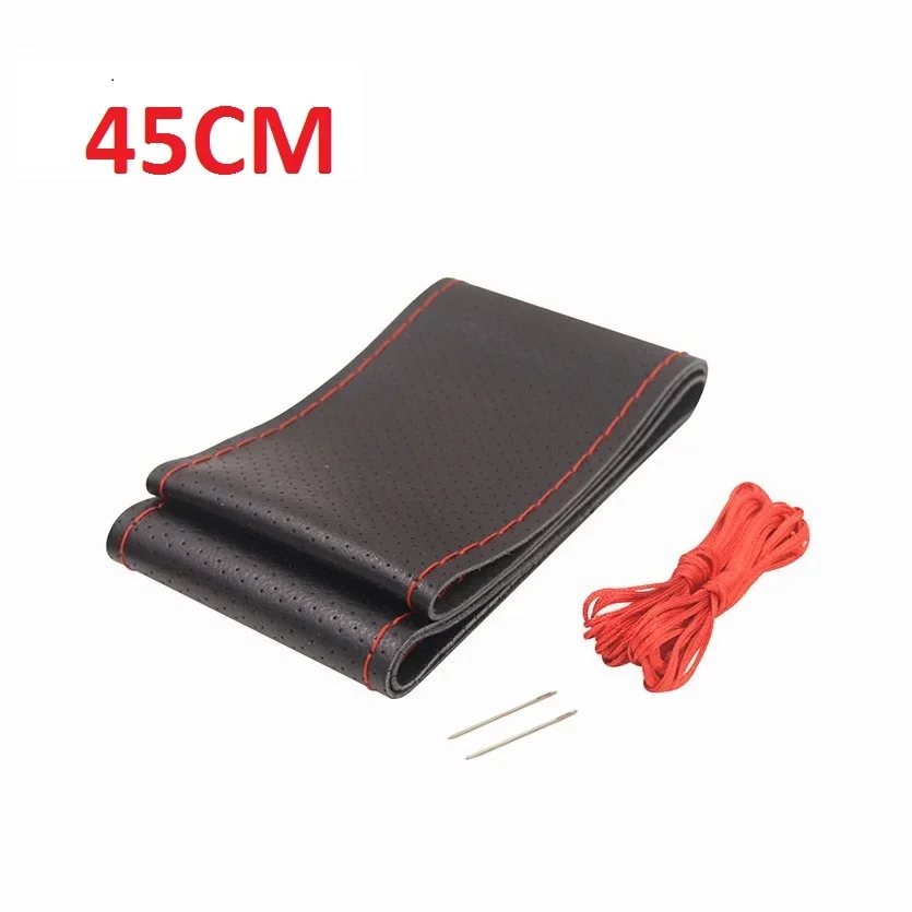 

Натуральная кожа 42/45/47/50 см чехол на руль автомобиля для автобуса и грузовика для VOLVO FH FM BENZ IVECO FIAT SCANIA DAF MAN DEUTZ RENAULT