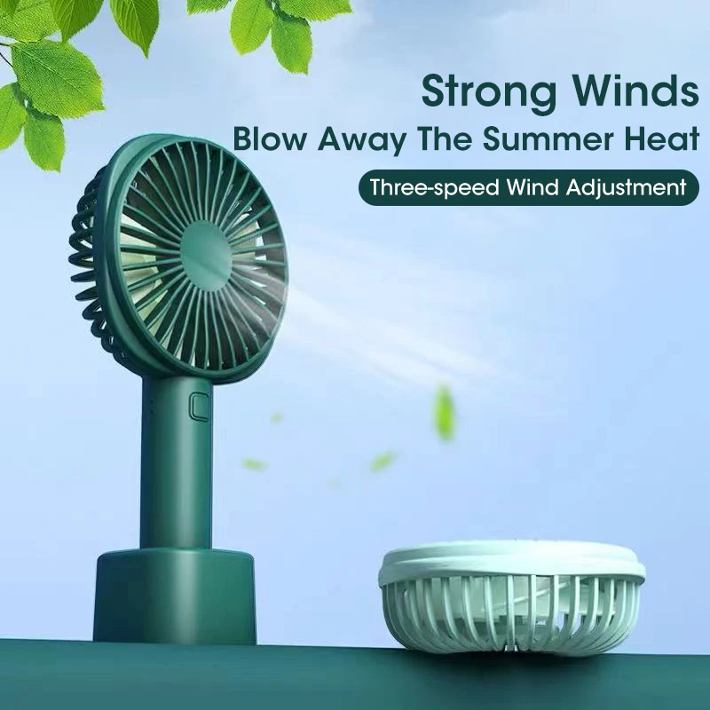 

Portable Small Fan Handheld Fans USB Rechargeable Mini Fan Cooling Fan Outdoor Travel Cooling Air conditioner For Home Appliance