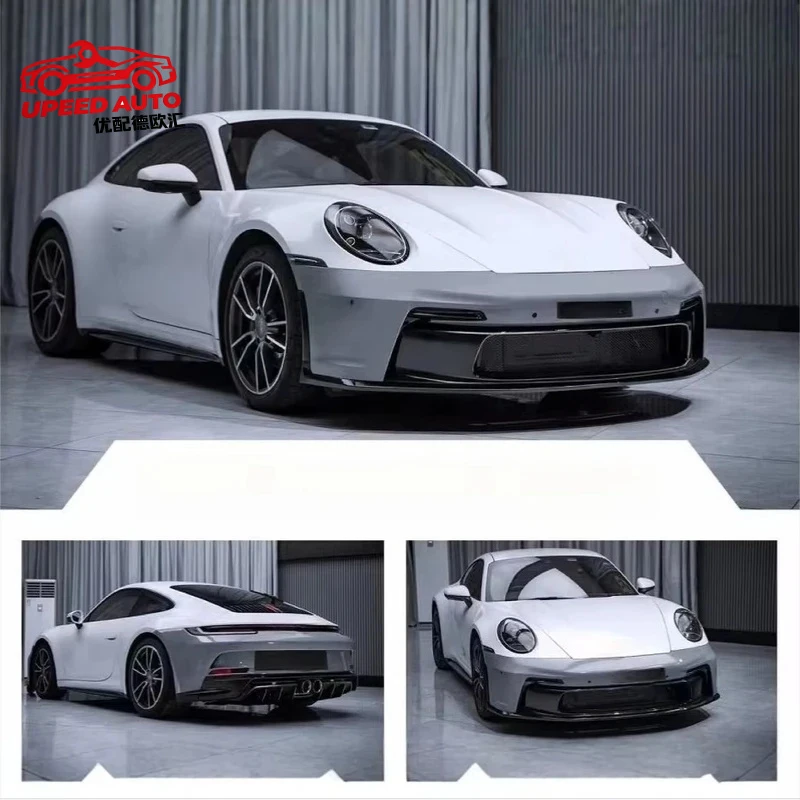 Фото Комплект обвеса STLF 911 GT3 (передний и задний бамперы) для Porsche Carrera 911 992 2019-2024: Обновление до стиля 911 GT3 №4