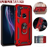 shockproof phone case for motorola one hyper one fusion one action ring protective cover for moto one vision one 5g ace one pro