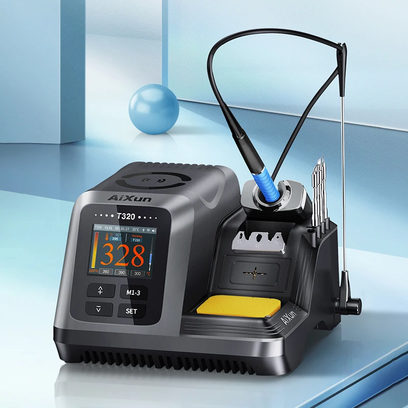 Умная паяльная станция Aixun T320 с T245 T210 200 Вт 2S нагревательная паста наконечник для