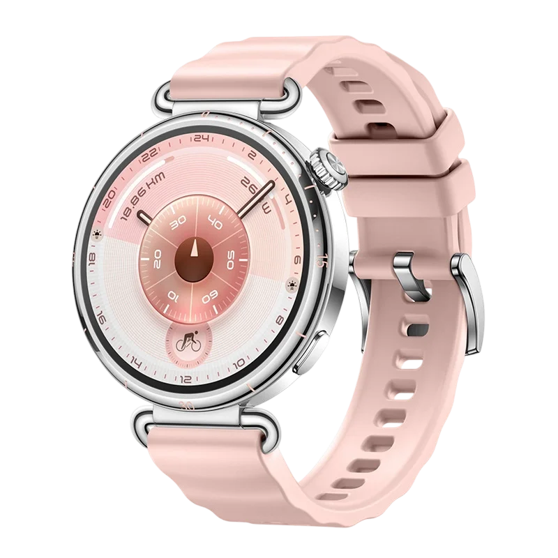 Фото Официальный ремешок подходит для Huawei Watch GT6 41 мм, быстросъемный силиконовый ремешок с кнопкой для Huawei Watch 5/GT5pro 42 мм GT5 GT4 41 мм №3