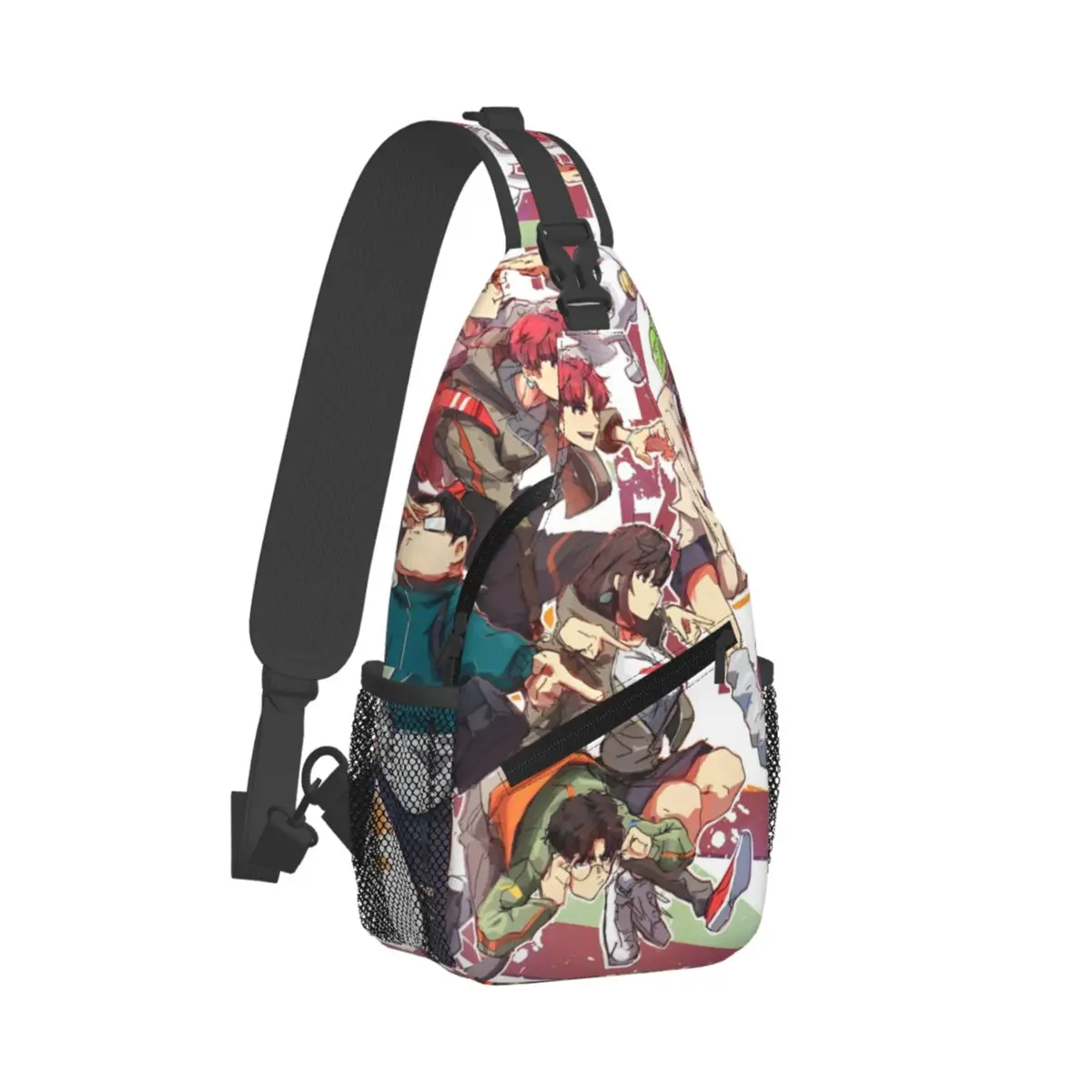 Маленькие сумки на ремне с рисунком манги Dandadan рюкзак через плечо груди
