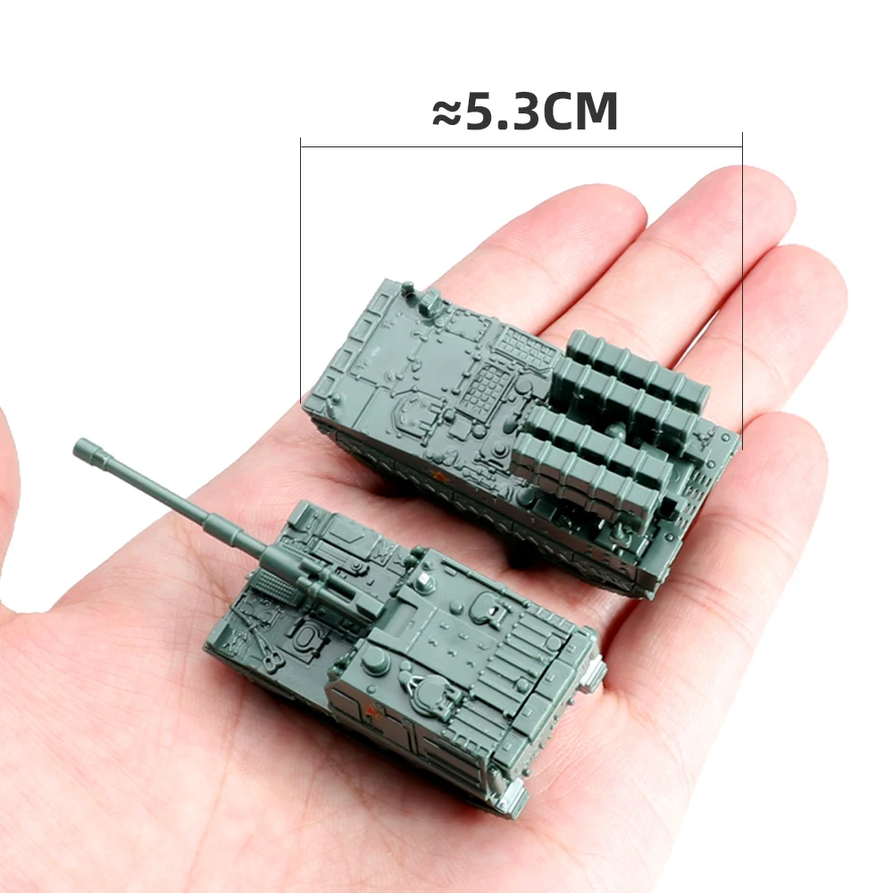 ViiKONDO 16 шт. игрушечный танк игровой набор масштаб 1/144 китайская противотанковая