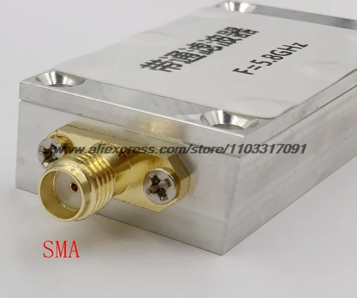 Новый оригинальный полосовой фильтр 5 8 ГГц. Беспроводной передачи изображения.