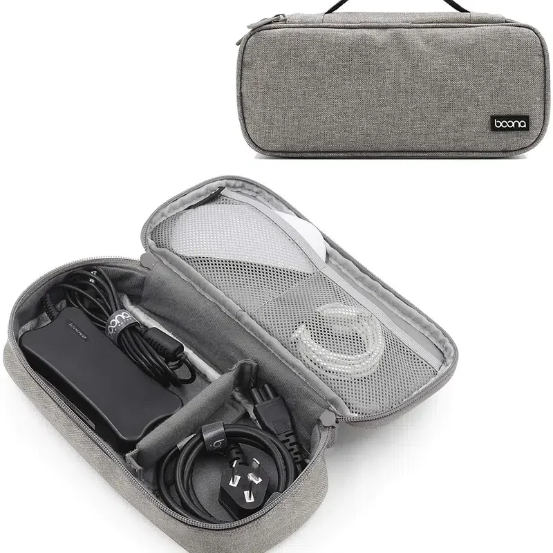 

LY Organizer Accessories Cable Organizer Bag, Compact And Portable Waterproof Travel Cable Organizer Bag For USB Cables, Charger