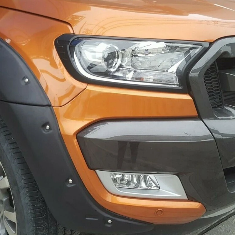 Передняя фара автомобиля обшивка для Ford Ranger T7 T8 Everest 2016 2017 2018 2019