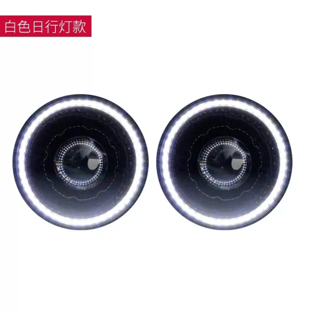 

Pair of Car Headlight assembly For Jeep Wrangle led DRL daytime running light turn signal head lamp