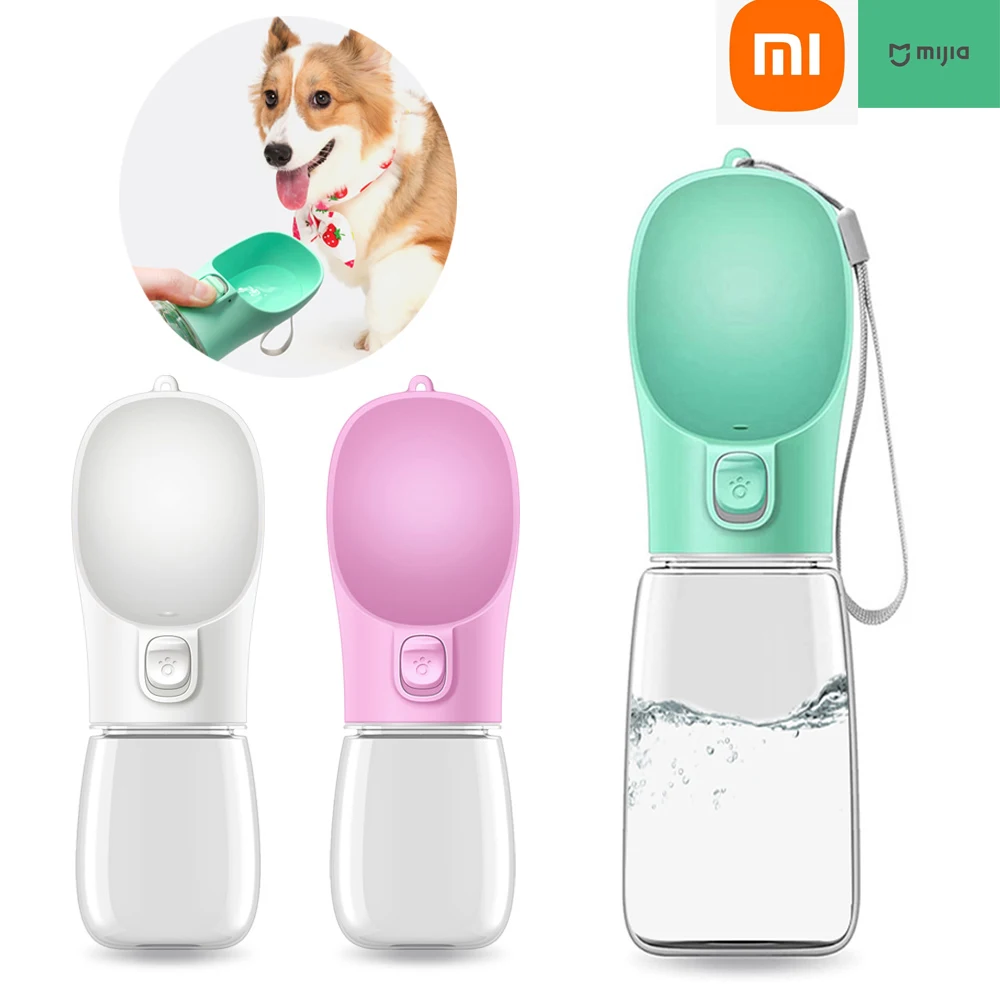 

Бутылка для воды XIAOMI MIJIA, портативная бутылка для воды для маленьких и больших собак, для прогулок на открытом воздухе, щенков, домашних пито...