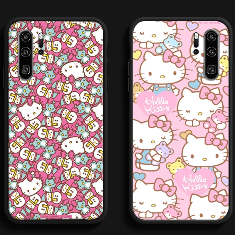 

Kuromi Hello Kitty Phone Cases For Huawei Honor Y6 Y7 2019 Y9 2018 Y9 Prime 2019 Y9 2019 Y9A Coque Carcasa Back Cover Funda