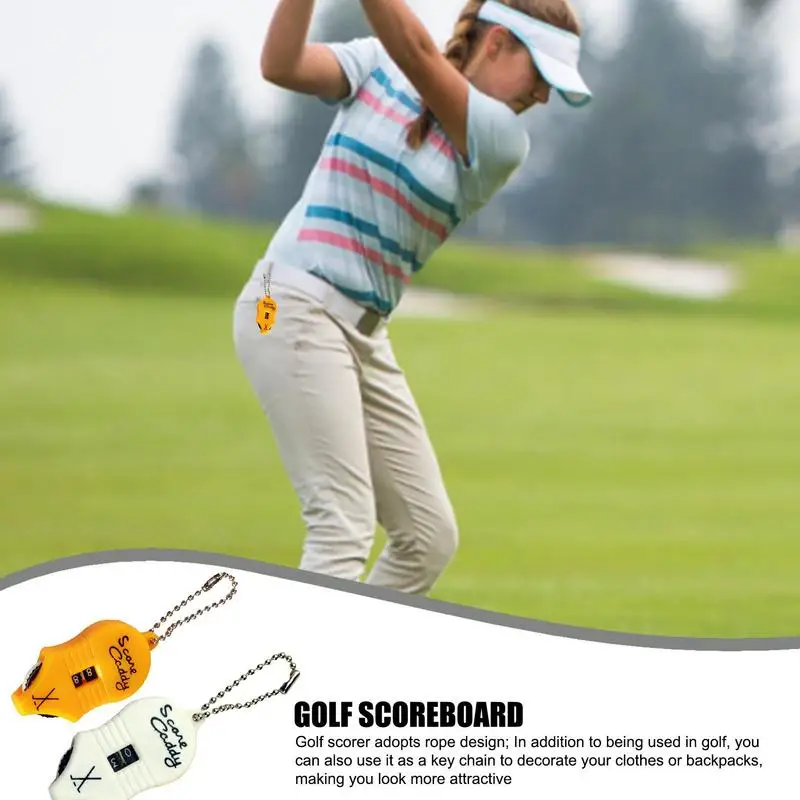 

Golf Stroke Counter Counting Golf Counters Lightweight Golf Scoring Keeper Simple Mini Golf Shot Counter Accessory Tool