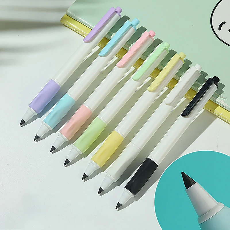 

Unlimited Writing Pens Press Pencil Novelty No Ink Pen Art Sketch Pencils Writing Art Sketch Stationery New Technology
