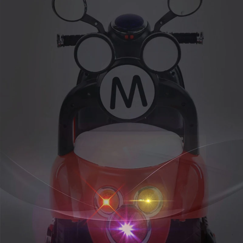 Детский Электрический мини-мотоцикл с дистанционным управлением перезаряжаемый