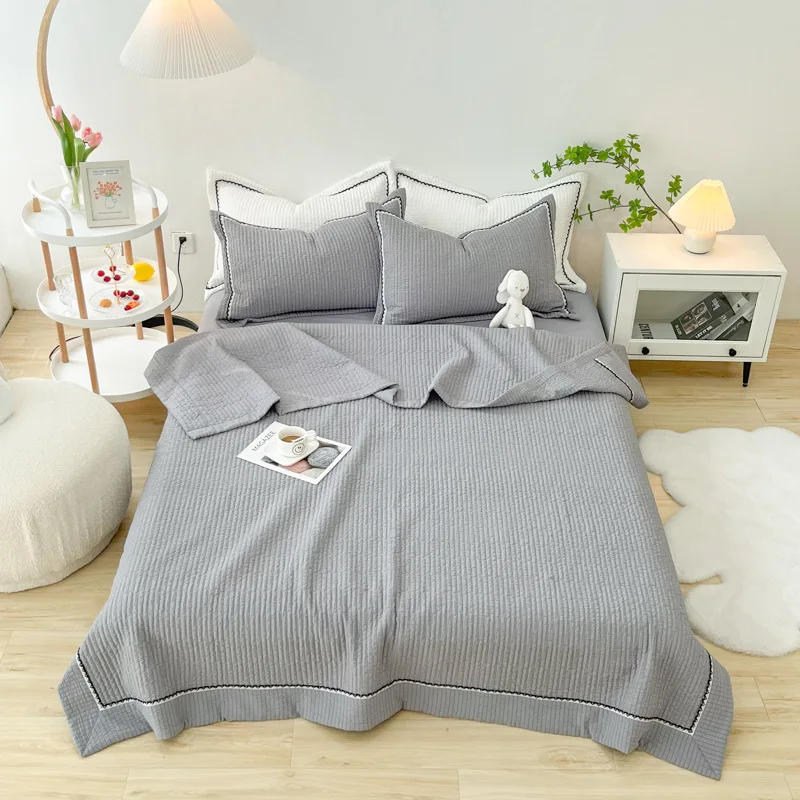 Корейское летнее одеяло милое стеганое тонкое принцессы из хлопчатобумажной