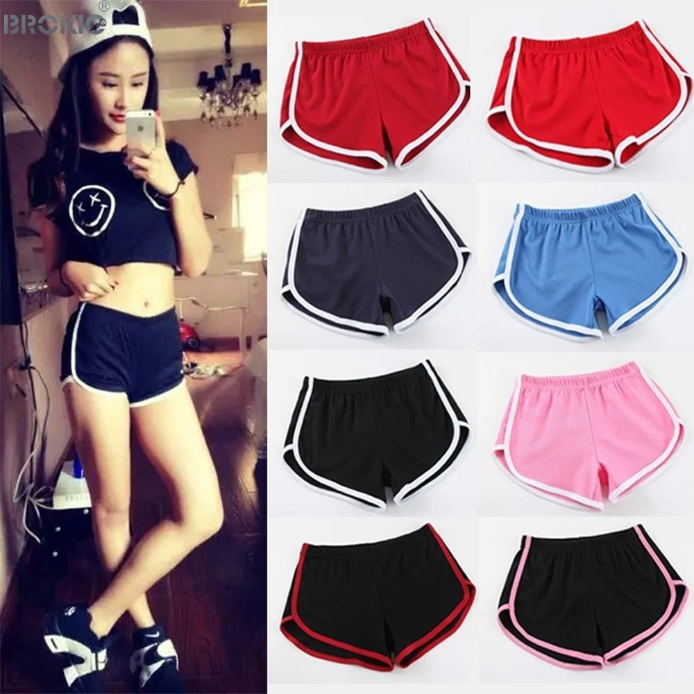 

Women Fashion Sports Yoga Shorts Gym Workout Waistband Running Jogging Summer Beach Short Pants Plus Size S-XXL