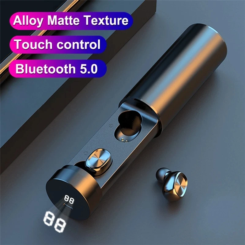 

TWS-наушники B9 с поддержкой Bluetooth 5,0 и микрофоном