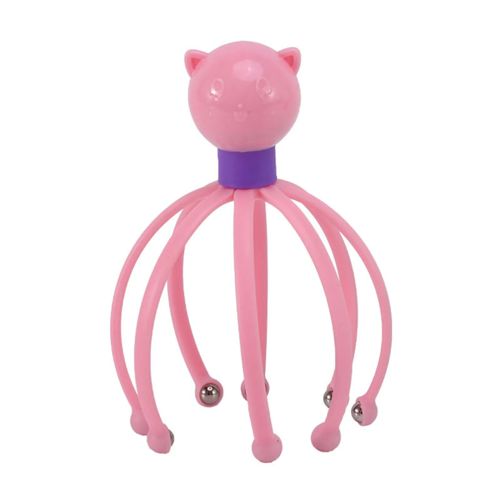 

8 Fingers Head Massager Head Massager Scalp With Octopus Shape Head Scratcher Scalp Massager For Deep Relaxation