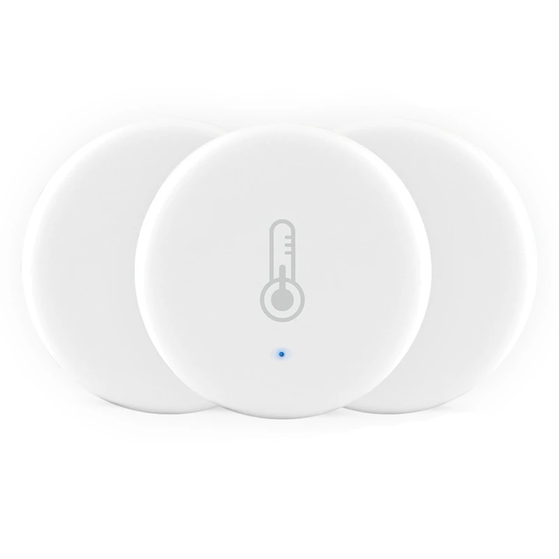 

Смарт-датчик температуры и влажности Tuya Smart Zigbee 3,0, работающий от батарейки, с приложением Tuya Smart Life и Alexa
