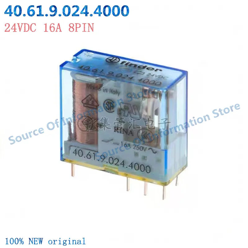 40.61.9.024.4000 Реле поиска 24 В постоянного тока 16 А 8-контактное реле - электронный