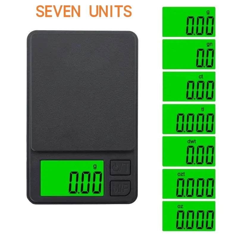 Портативные карманные мини-весы для ювелирных изделий 500/0 01 г