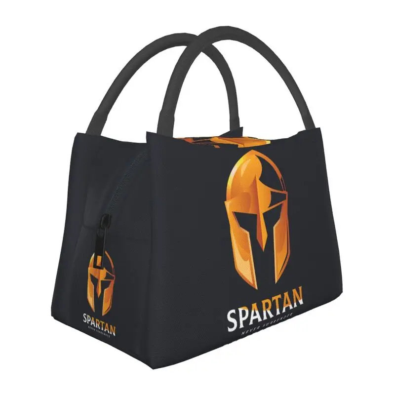 

Изолированные сумки для обеда Sparta Spirit Spartan с черепом, для работы, офиса, герметичный холодильник, термо-коробка для женщин